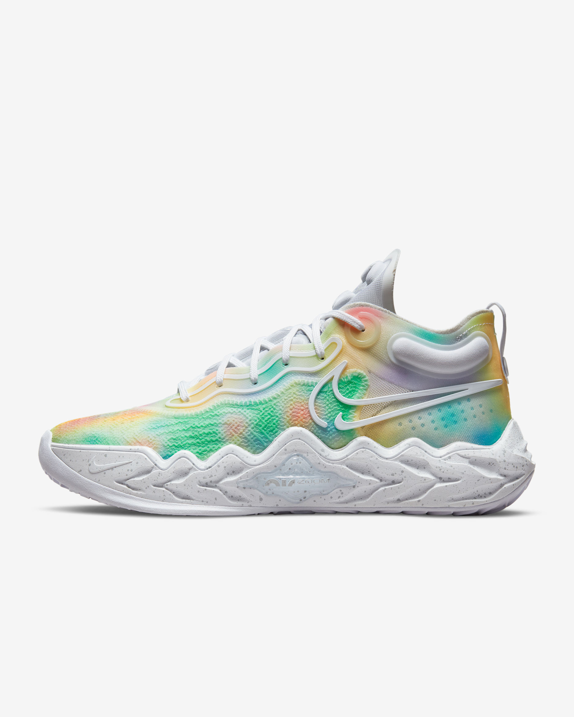 ナイキ メンズ バッシュ Nike Air Zoom G.T. Run Basketball Shoes - Tan/Blue/Green Nike GT Run Basketball Shoes. Nike ID